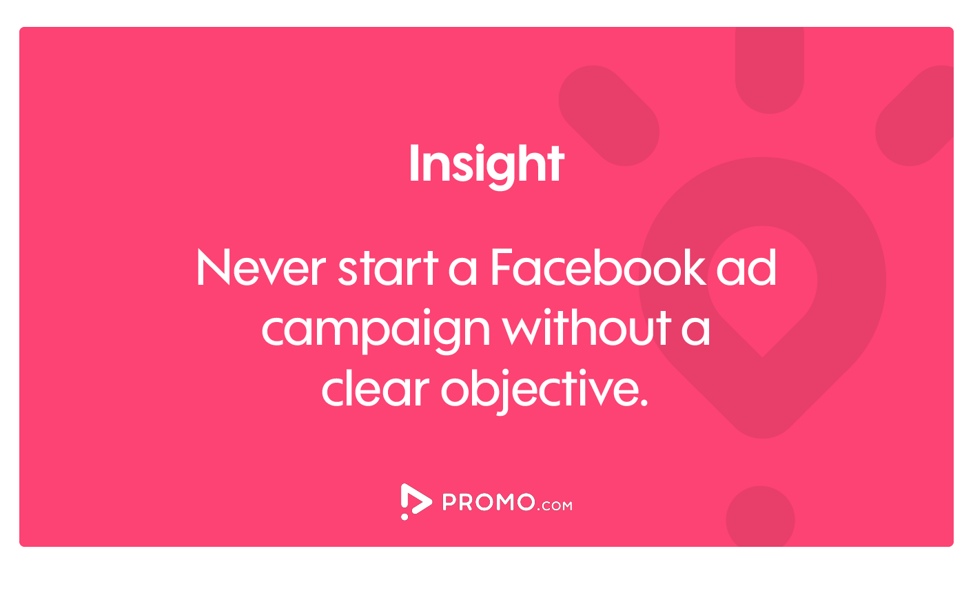 Facebook ad objective