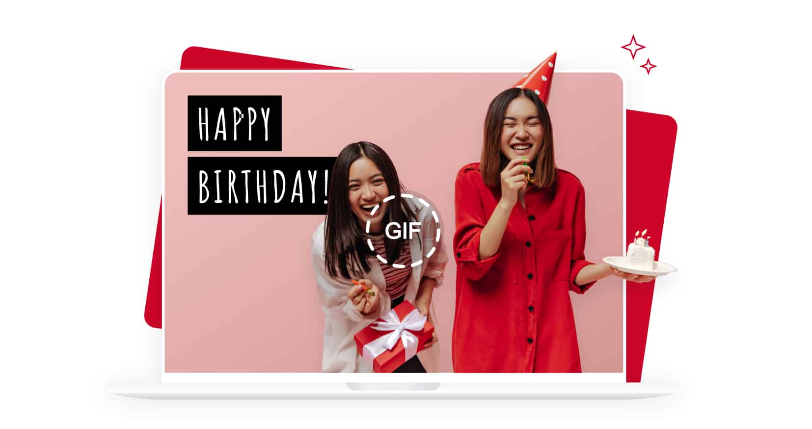 Feliz Aniversário GIF Maker Online Grátis